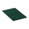 Americo #94-86 X-Heavy Duty Hand Pad Green 6 in. X 9 in., 60PK 510163